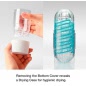 Masturbator Tenga Spinner Tetra Transparent