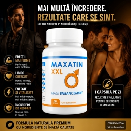 Capsule Maxatin XXL pentru Erecții Mai Puternice 60buc