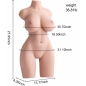 Mistress Tidy Masturbator 71 cm — 3 Viteze, Reîncărcabil