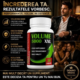 Mărire Volum Spermă Și Îmbunătățire Erecție 5000 XXL 30buc
