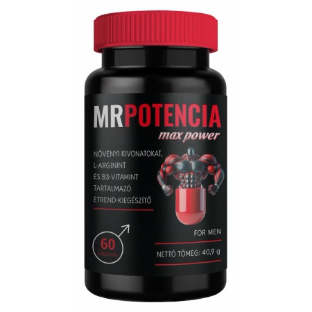 Capsule Erectie MrPotencia Max Power 60capsule