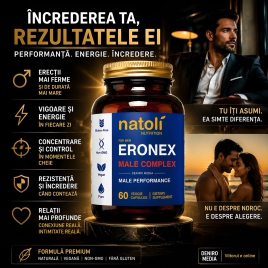 Pastile Natoli Eronex pentru Potență 60 capsule