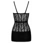 Neglijeu Dama Obsessive D605 Negru S-L