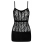 Neglijeu Damă Obsessive D605 Negru S-L