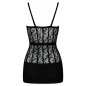 Neglijeu Damă Obsessive D605 Negru S-L