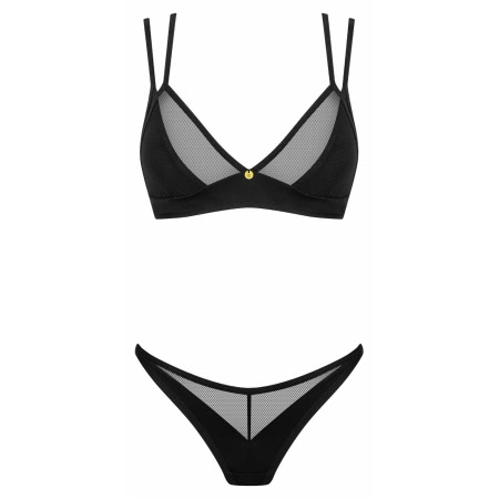 Set Obsessive Nesari 2 Piese Negru M-L