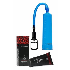 Pachet Promoțional Gel Titan 50 ml și Pompă Mărirea Penisului pe xBazar