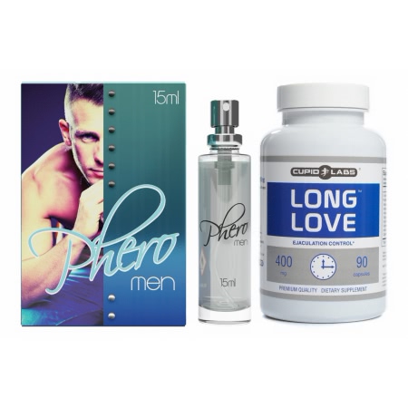 Pachet Parfum Feromoni Pheromen Și Pastile Ejaculare Precoce Long Love