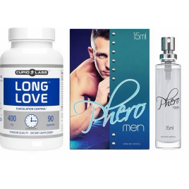 Pachet Parfum Feromoni Pheromen Și Pastile Ejaculare Precoce Long Love pe xBazar