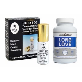 Pachet Spray Stud 100 Și Pastile Long Love pe xBazar