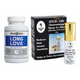 Pachet Spray Stud 100 Și Pastile Long Love pe xBazar