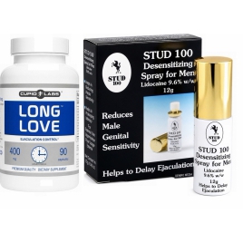 Pachet Spray Stud 100 Și Pastile Long Love pe xBazar