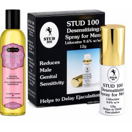 Pachet Spray Stud 100 Original + Ulei Masaj Grădina Plăcerii Kama Sutra 236ml pe xBazar