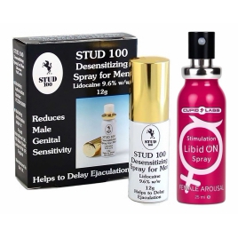 Pachet Spray Stud 100 Original + Spray Femei LibidON 30ml pe xBazar