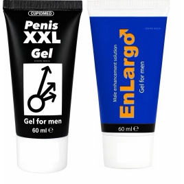 Pachet Cremă Mărirea Penisului Enlargo 100ml + Gel Mărirea Penisului Mr XXL Gel 50ml