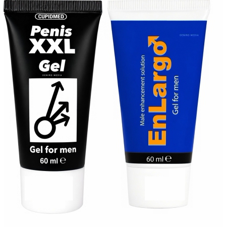 Pachet Cremă Mărirea Penisului Enlargo 100ml + Gel Mărirea Penisului Mr XXL Gel 50ml