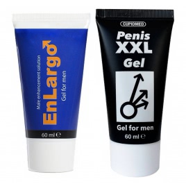 Pachet Cremă Mărirea Penisului Enlargo 100ml + Gel Mărirea Penisului Mr XXL Gel 50ml pe xBazar