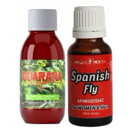 Pachet Picături Afrodisiace Spanish Fly 20ml + Afrodisiac Guarana ZN Special 100ml pe xBazar