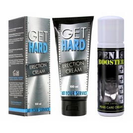 Pachet Cremă Erecție Get Hard + Cremă Potență Booster pe xBazar