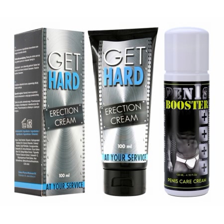 Pachet Cremă Erecție Get Hard + Cremă Potență Booster
