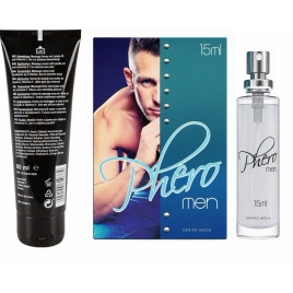 Pachet Cremă Erecție Penis XXL + Parfum cu Feromoni Pheromen pe xBazar