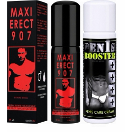 Pachet Cremă Pentru Potență Penis Booster 125ml + Spray Pentru Potență Maxi Erect 907 pe xBazar