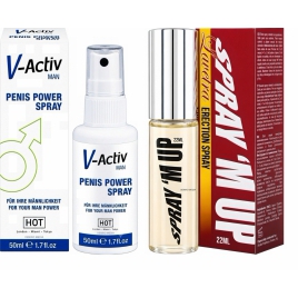 Pachet Spray V-activ Penis Power For Men + Spray Erecție Spray M-Up pe xBazar