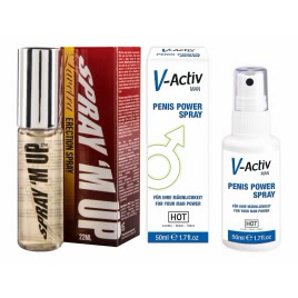 Pachet Spray V-activ Penis Power For Men + Spray Erecție Spray M-Up pe xBazar