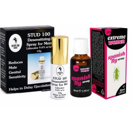 Pachet Afrodisiac Spain Fly Extreme Women + Spray Stud 100