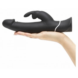 Vibrator Happy Rabbit Realistic Negru