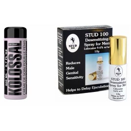 Pachet Spray Stud 100 Original + Crema Marire Penis Kolossal 200ml pe xBazar