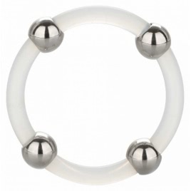 Inel Penis Steel Beaded Silicone