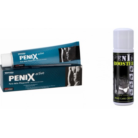 Pachet Crema Pentru Potenta Penis Booster 125ml + Crema Pentru Potenta Penix 75ml