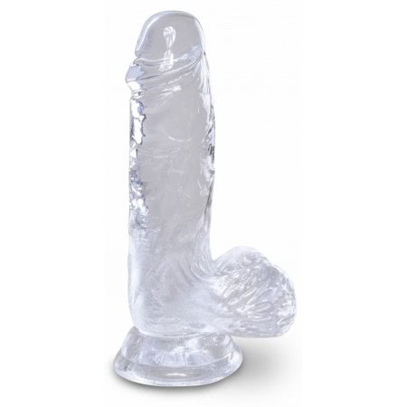 Dildo King Penis Clear Transparent