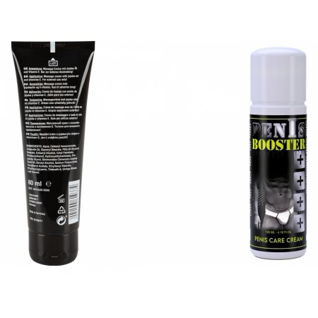 Pachet Crema Erectie Penis XXL 80ml + Crema Pentru Potenta Penis Booster 125ml