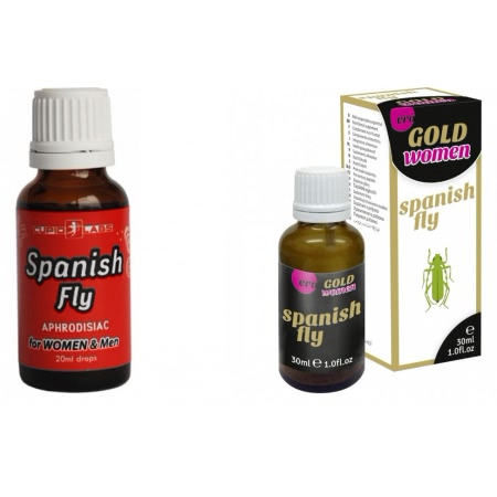 Pachet Picaturi Afrodisiace Spanish Fly 20ml + Afrodisiac Spanish Fly Strong Gold Women 30ml
