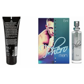 Pachet Crema Erectie Penis XXL 80ml + Parfum cu Feromoni Pheromen 15ml pe xBazar