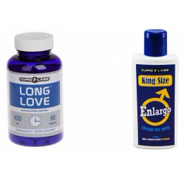 Pachet Crema Marirea Penisului Enlargo 100ml + Pastile Ejaculare Precoce Lon pe xBazar