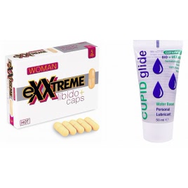 Pachet Capsule eXXtreme Libido 5buc + Cupid Glide pe xBazar