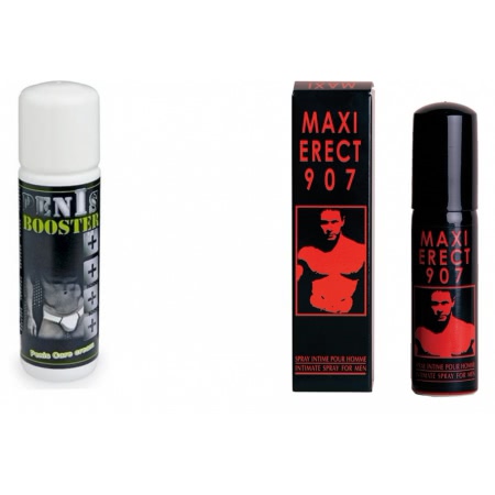 Pachet Crema Pentru Potenta Penis Booster 125ml + Spray Pentru Potenta Maxi Erect 907