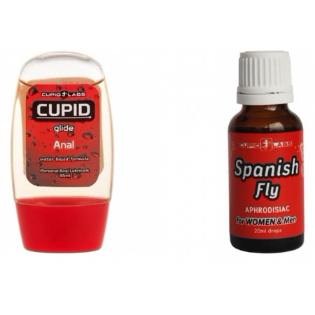 Pachet Spanish Fly + Lubrifiant Cupid Glide Anal
