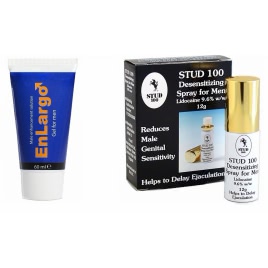 Pachet Crema Marirea Penisului Enlargo 100ml + Spray Stud 100 Original pe xBazar