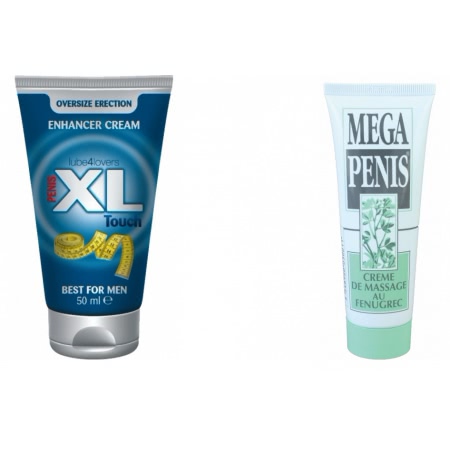 Pachet Crema Mega Penis + Crema Penis XL Touch