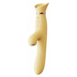 Vibrator Rabbit ROSE Galben pe xBazar