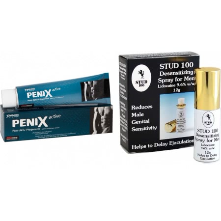 Pachet Spray Stud 100 Original + Crema Pentru Potenta Penix 75ml