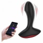 Vibrator Prostatic Solstice cu Control Prin Aplicație Negru