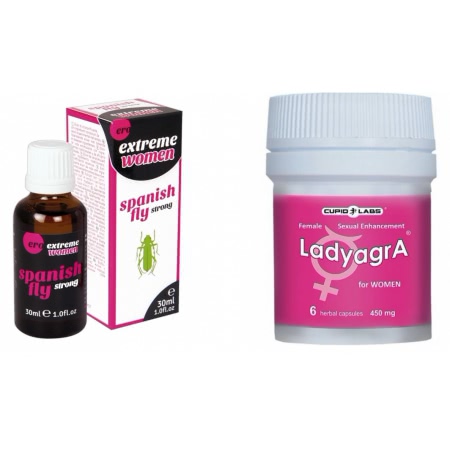 Pachet Afrodisiac Spain Fly Extreme Women + Pastile Ladyagra