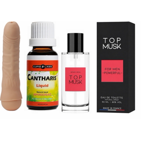 Kit Seducție Intensă – Feromoni, Picături, Ejaculator