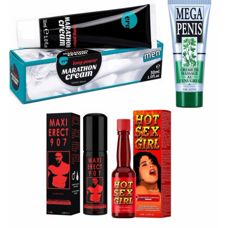 Kit Extaz și Maraton – Pachet pentru Pasiune Intensă