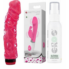 Set Plăcere Intensă — 2 Vibratoare + Spray Igienic pe xBazar